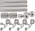 Brushed Stainless Steel Bar Mount Foot Rail Kit W394012