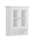Double Door Wall Cabinet in Pure White X136