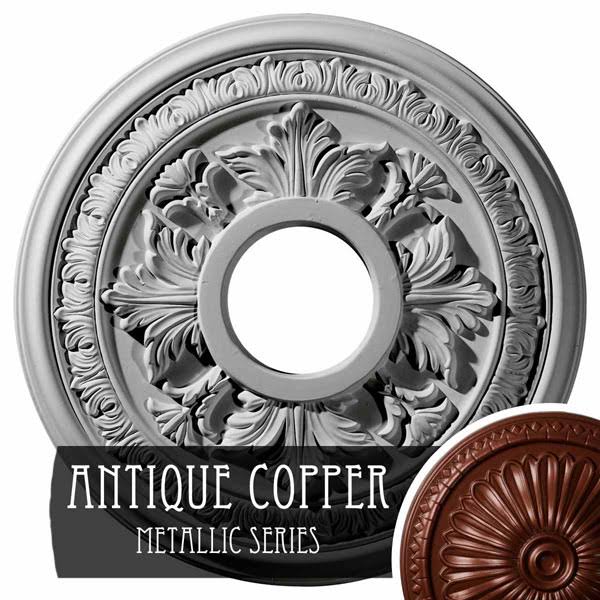 Antique Copper Ceiling Medallion C369315