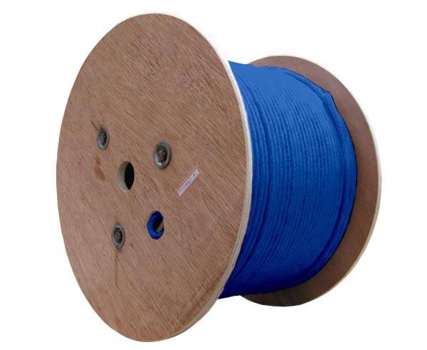 Cat6 Plenum Shielded CMP Solid Copper 23 AWG 1000ft Ethernet Cable N36932