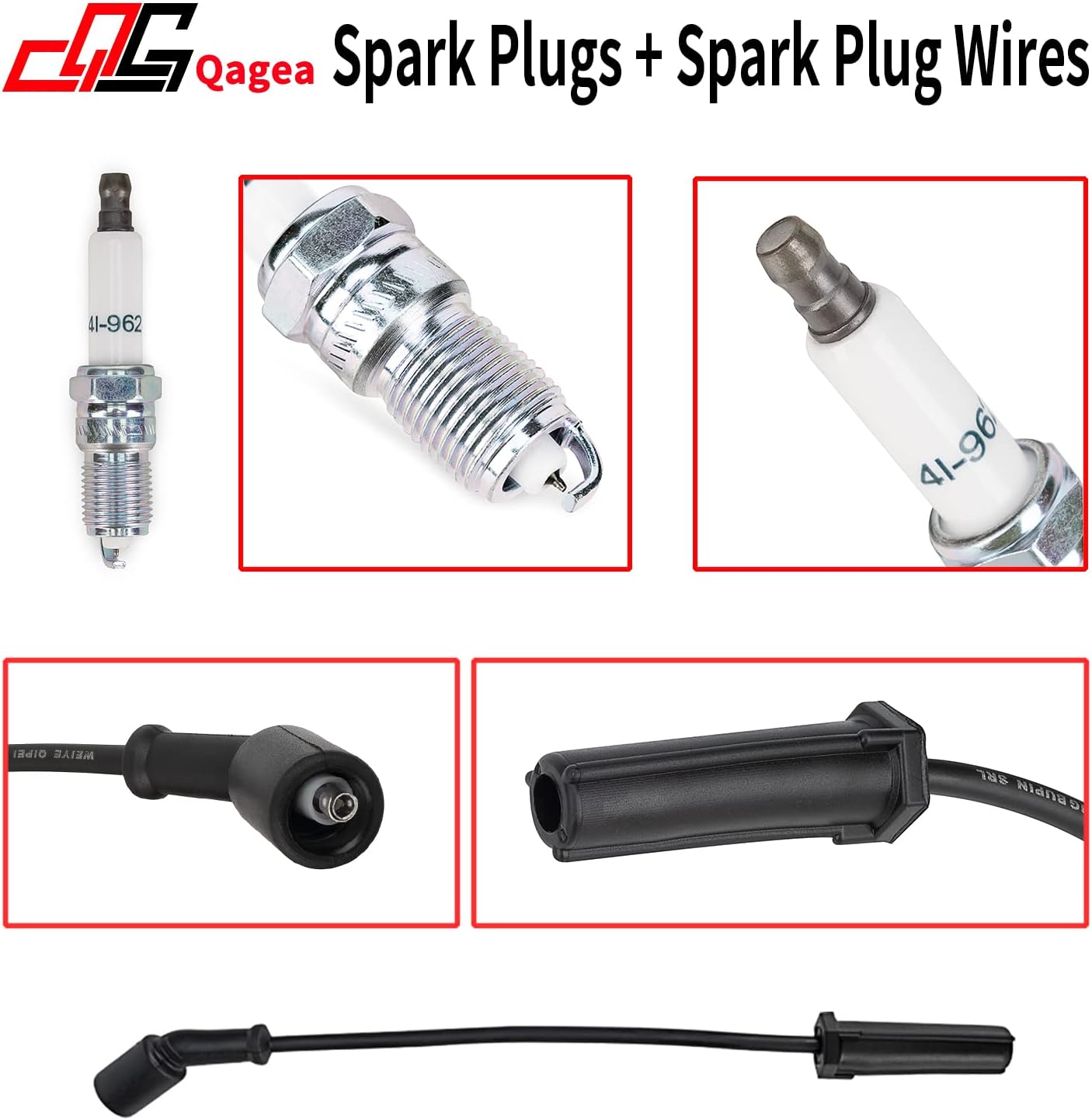 Spark Plug Wires Pack of 2 L305315