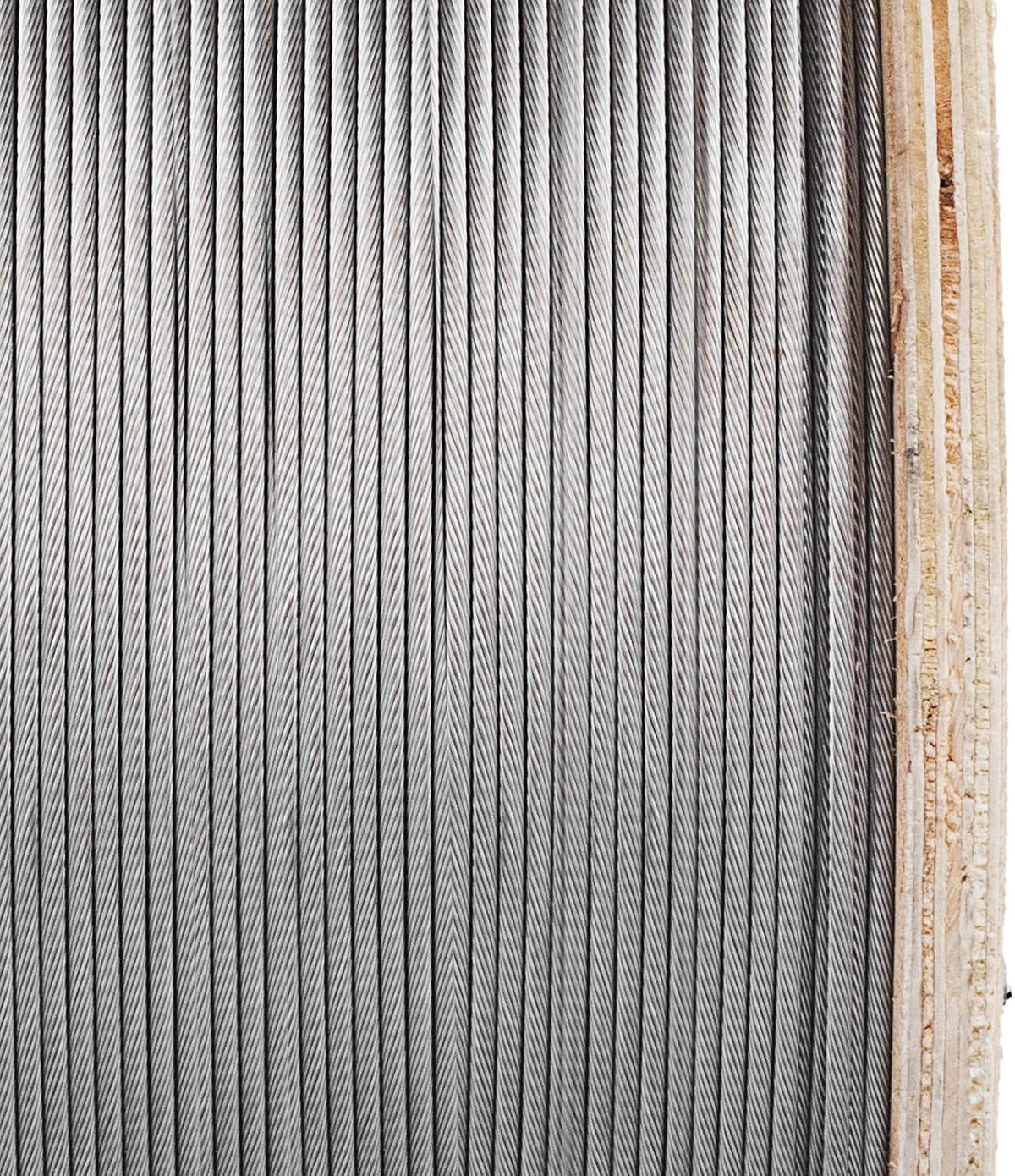 1/8" 1x19 Stainless Steel Wire Rope 500ft R9451