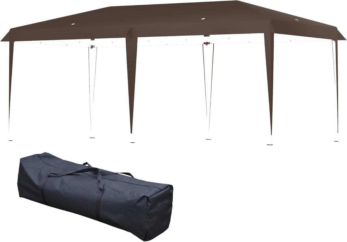 10' x 20' Heavy Duty Pop Up Canopy with Carry Bag W139