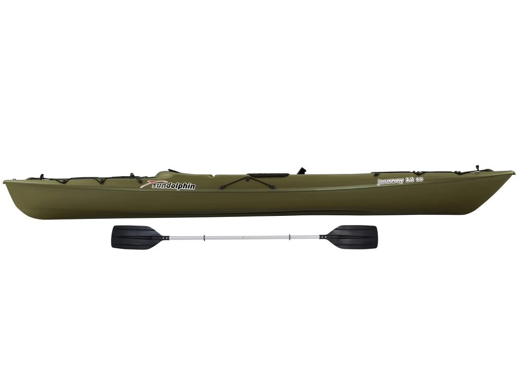 Olive Sit-on Fishing Kayak with Paddle F209305