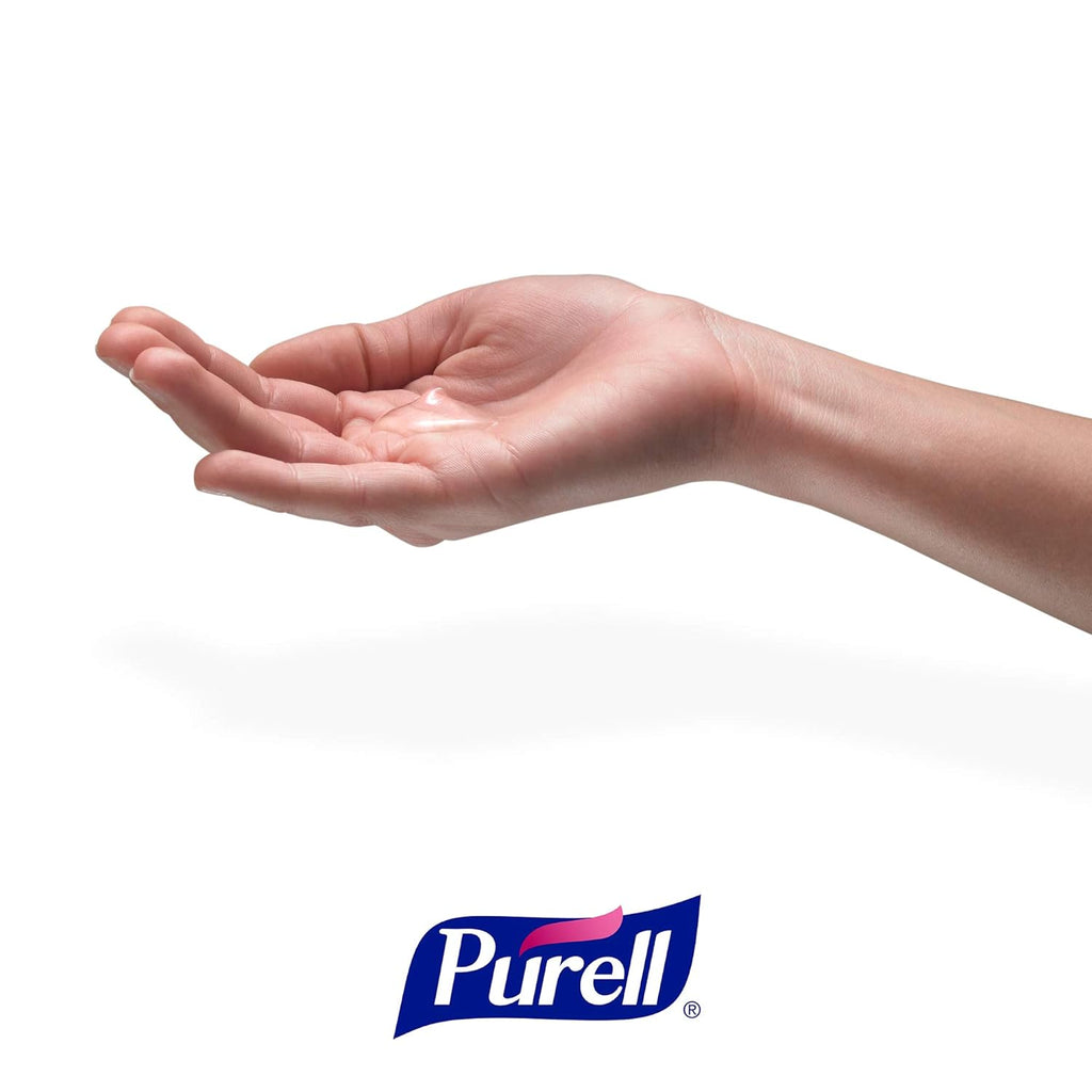 Purell Advanced Hand Sanitizer Refreshing Gel, Clean Scent, 8 fl oz Pump Bottle, Pack of 12 X526