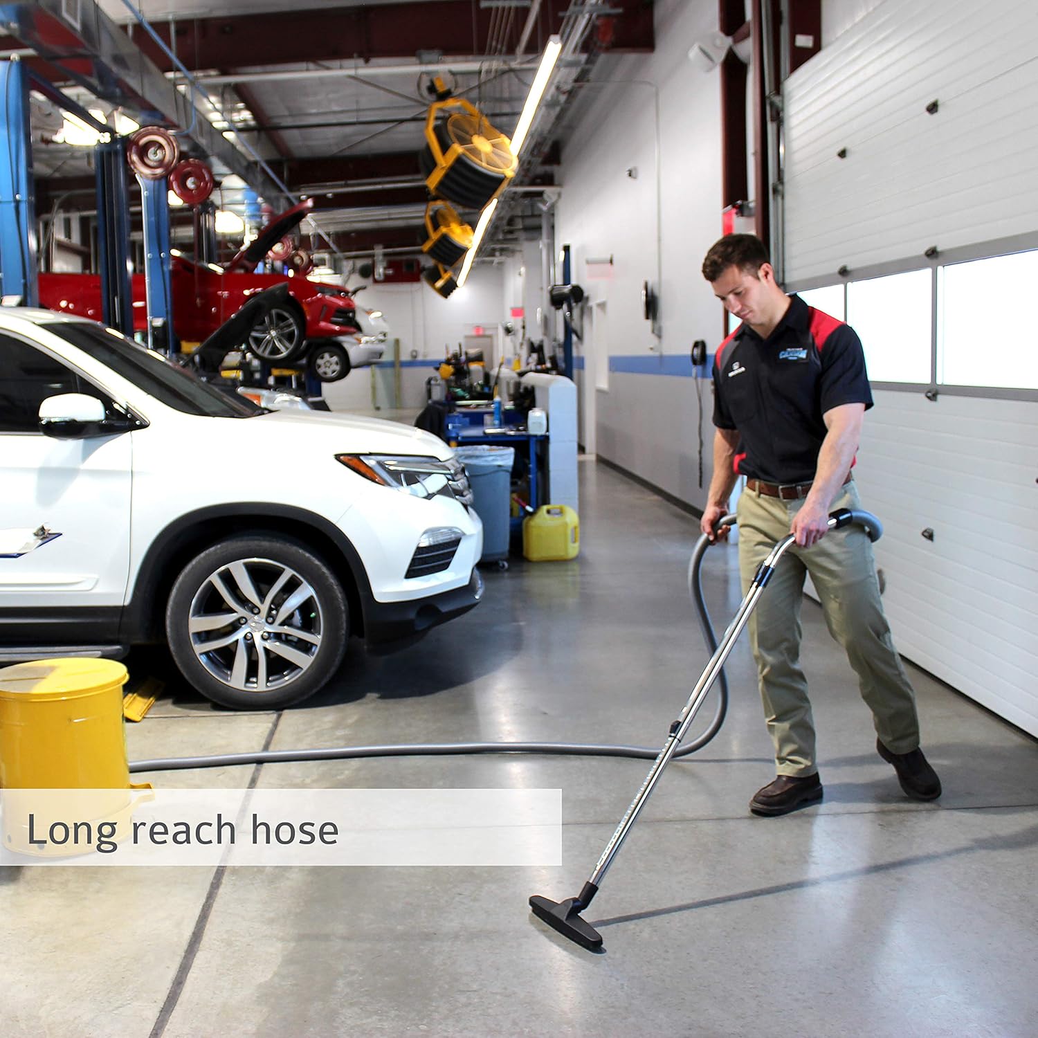 Wall Mounted Garage and Car Vacuum with 50 ft. Hose X434
