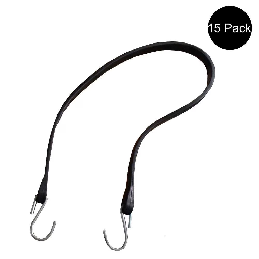 Natural Rubber Tarp Strap 41" (15) Pack Tie Down Bungee I663509