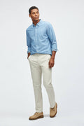 Straight Leg Stretch Washed Chinos U5565