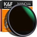 67mm Variable ND Filter ND32-ND512 (5-9 Stops) HD Neutral Density Lens Filter with 28 Multi-Layer Coatings, Pack of 2 N106