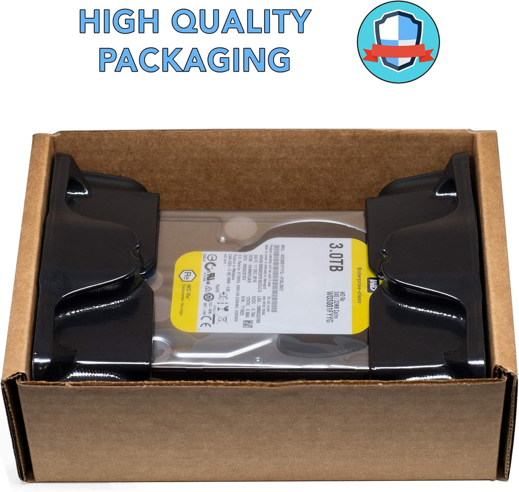 3TB 7.2K RPM SAS 6 Gb/s 32MB Cache 3.5 Internal Hard Drive F92372
