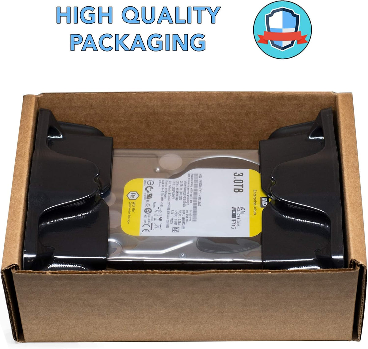3TB 7.2K RPM SAS 6 Gb/s 32MB Cache 3.5 Internal Hard Drive F92372