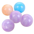5pcs Plastic Air Filled Bouncy Rubber Balls S4789