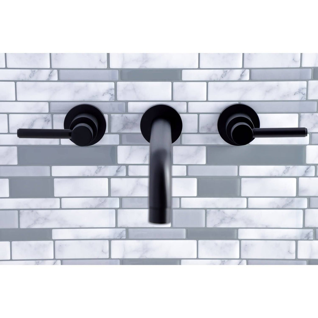 Oil Rubbed Bronze Wall Mount Roman Tub Faucet P65878