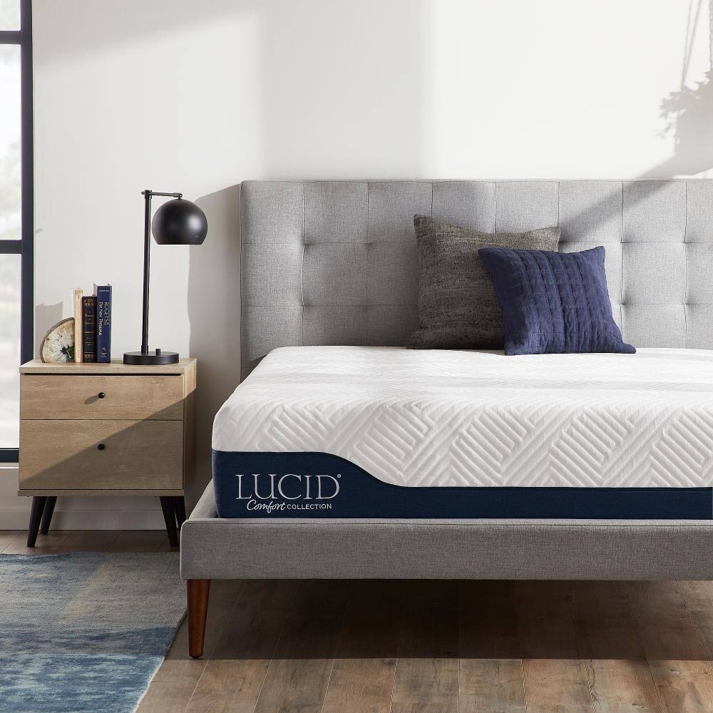 White 12-in Twin Hybrid Mattress K95292