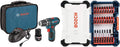 12V 3/8 Inch Two Speed Cordless Drill Kit with Two Lithium Ion Batteries, Charger, Bits & Soft Carrying Bag L38961