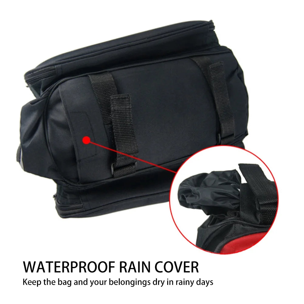 MTB Bike Rack Bag with Rain Cover T781531