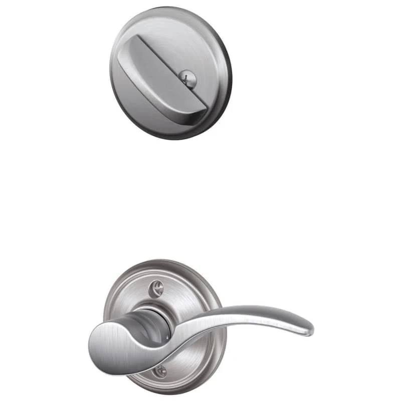 Satin Chrome Single Cylinder Interior Pack F683265
