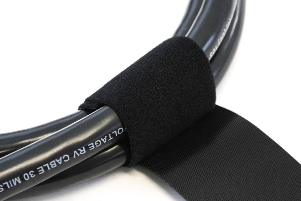 Reusable Hook & Loop Cable Fastening Tape Cord Wraps Straps M4818