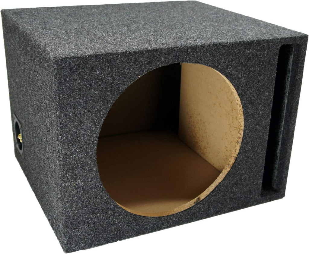 Single 12" Car Audio Subwoofer Sub Box Enclosure Package U18521