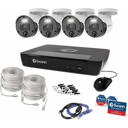 4 Camera 8 Channels PoE NVR Security Camera System K97069