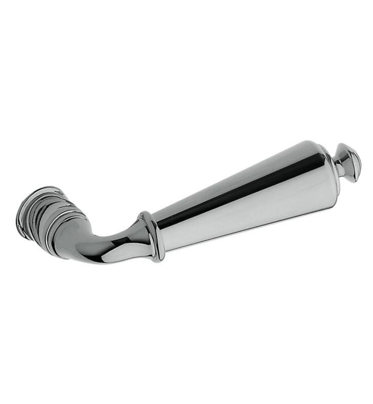 Satin Brass/Black Lever Pair I20780