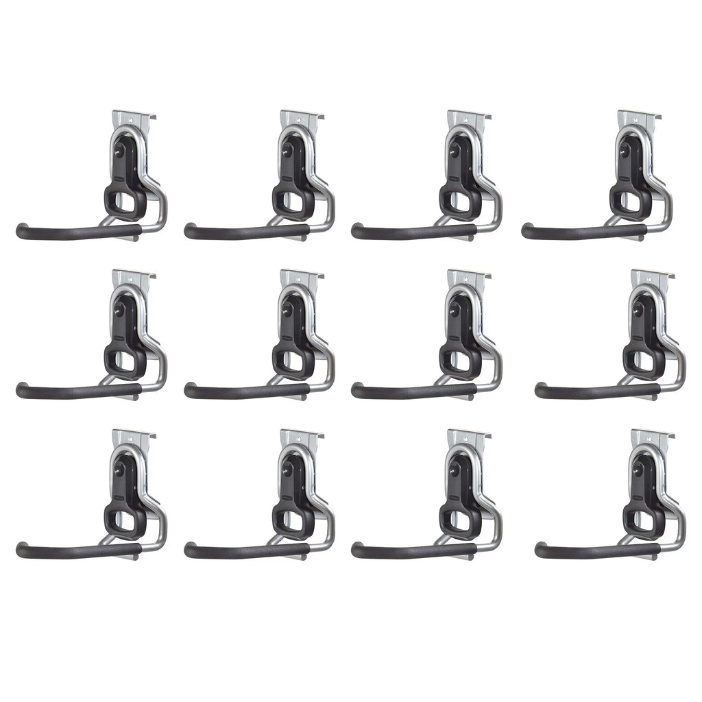 12 Pack Wall Mount Hook Garage Organizer P64108