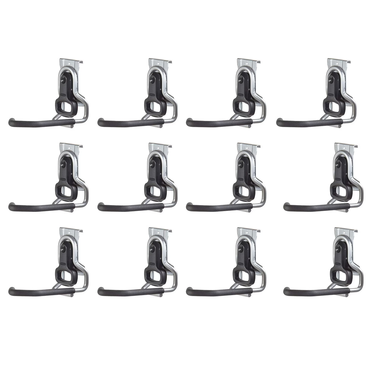 12 Pack Wall Mount Hook Garage Organizer P64108