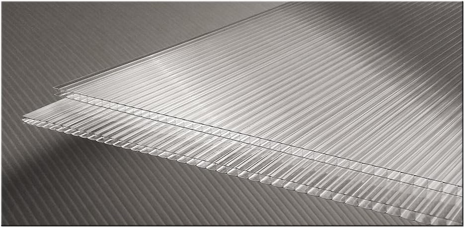 Clear 4mm Polycarbonate Greenhouse Cover 24 x 48 (Pak of 5) I59430