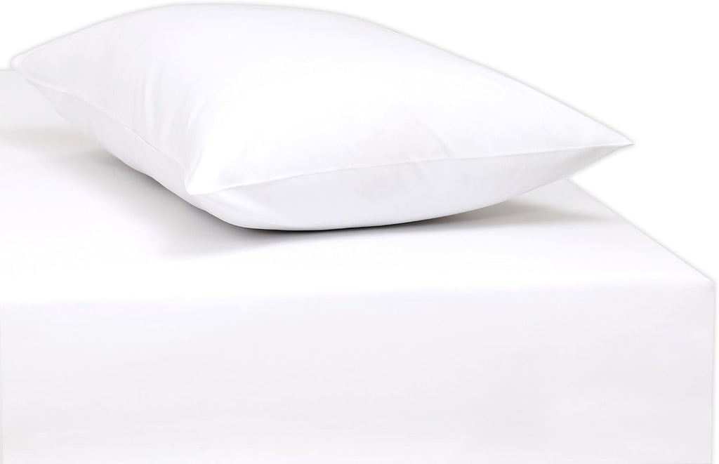 White Twin Percale Flat Sheet Pack of 2 K644943