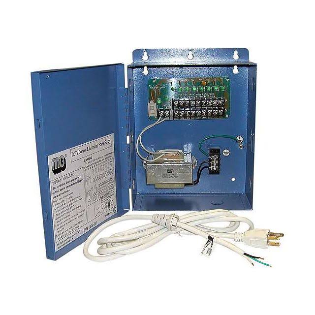 9-Camera 24VAC 4A Distributed Power Supply Y364406