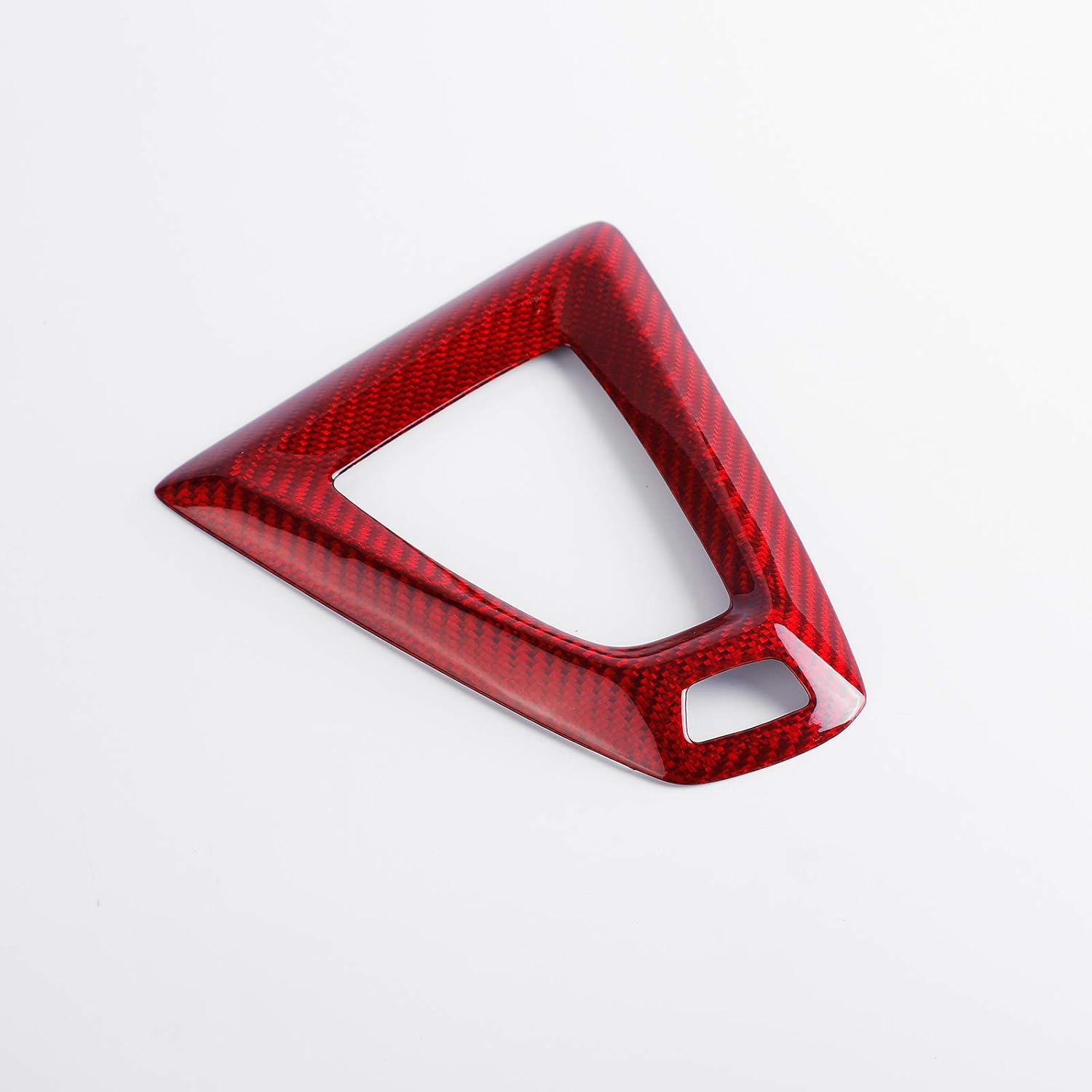 Carbon Fiber Gear Panel Interior Accessories for BMW M3 M4 2014-2018 (Red) G8975