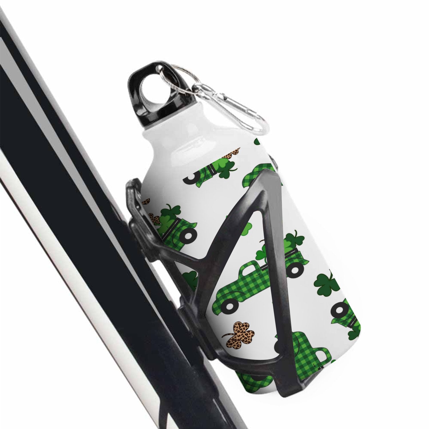 Green Truck 400ml Sport Aluminum Water Bottle with Twist Cap S49930