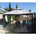 Replacement Canopy Top and Side Mosquito Netting Set for 14x14 Gazebo B8025