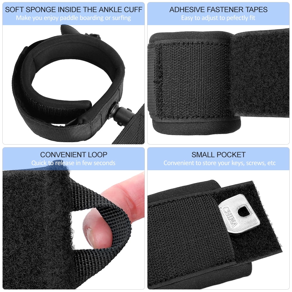 Surfboard Leash for Short Board Long Board Paddle Board Y392