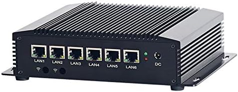 Fanless Router PC with 6 RJ45 Port L3016