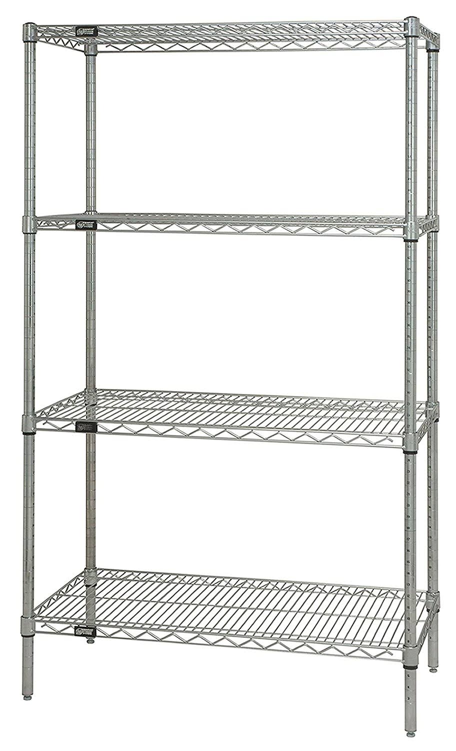 Chrome Wire Shelving Unit R34477