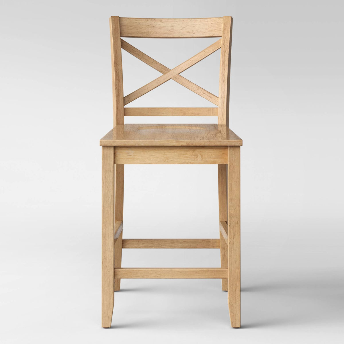 Natural Wood Counter Height Barstool B41925