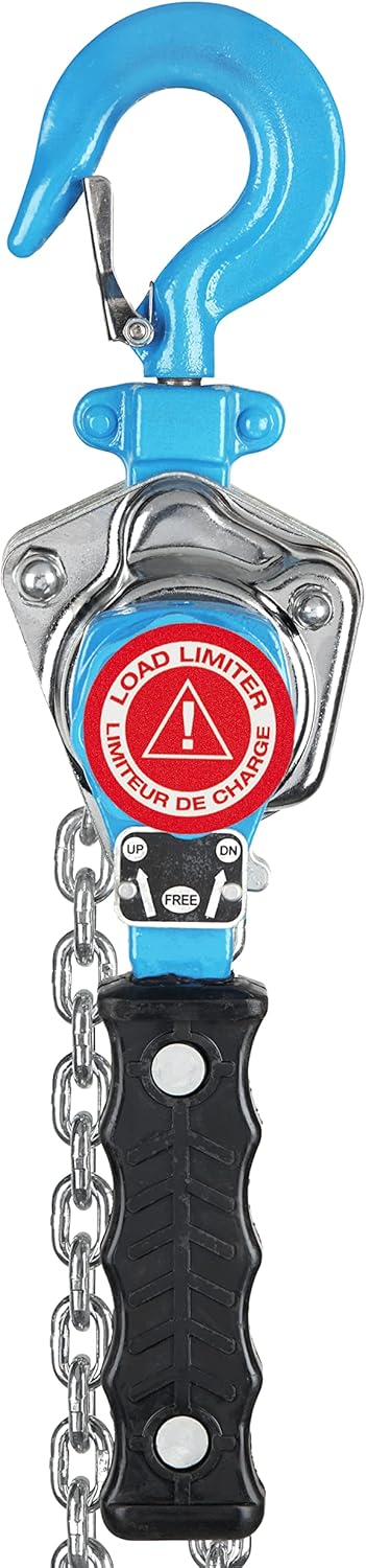 3/4 Ton Capacity Lever Chain Hoist with 10 ft Lift G328595
