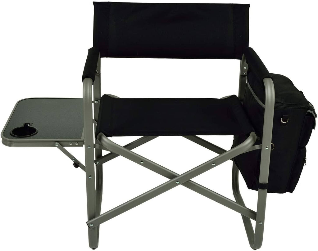 Folding Camping Chair with Table and Removable Cooler H3320
