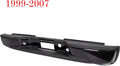 Black Steel Rear Step Bumper F2599