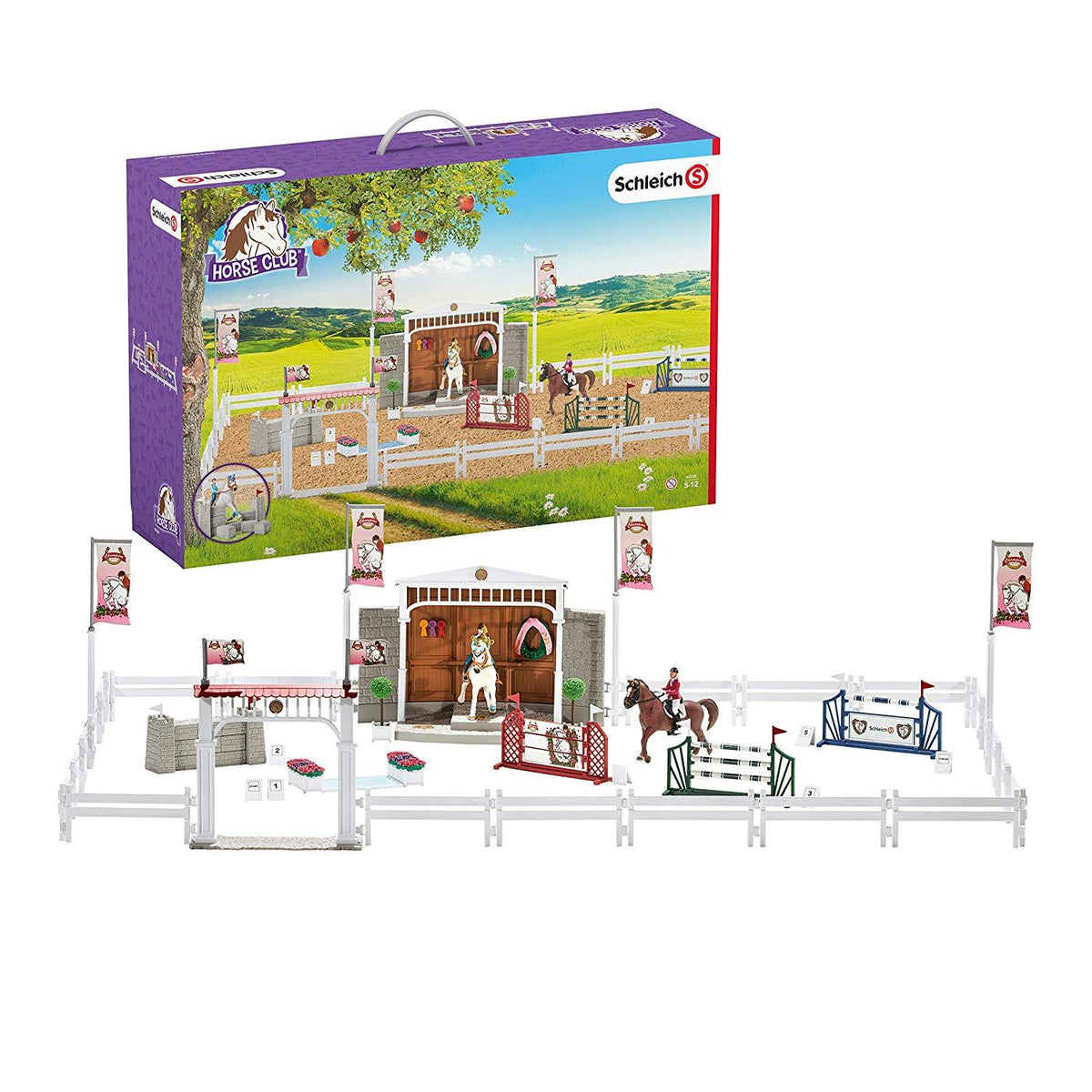 Big Horse Show with Riders & Horses Playset Y86177