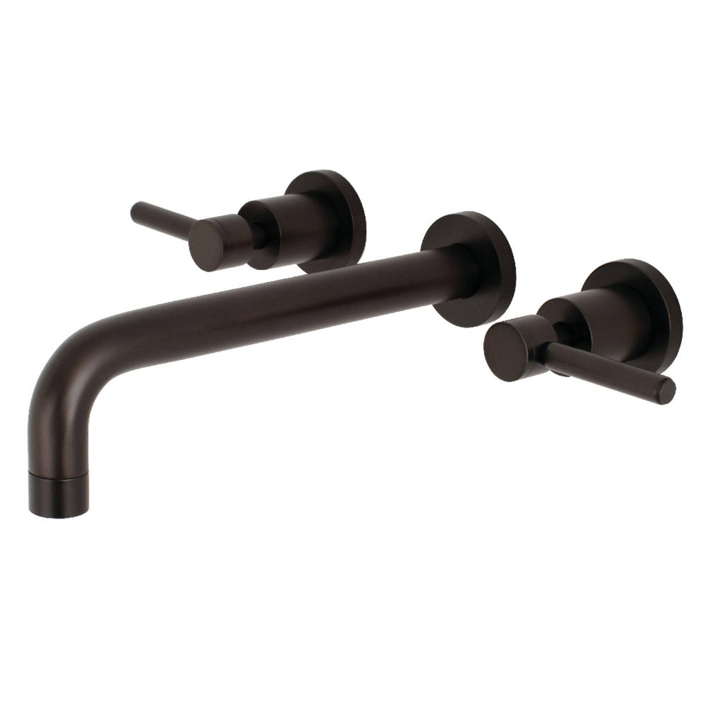 Oil Rubbed Bronze Wall Mount Roman Tub Faucet P65878