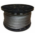3/16 inch Stainless Steel Aircraft Cable Wire Rope 7x19 Type 316 (500 Feet) D3105