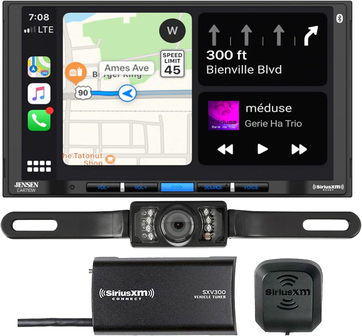 Digital Multimedia Receiver Bundle with Backup Camera Y1989