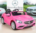 Pink 12V Battery Operated Ride on Car J828