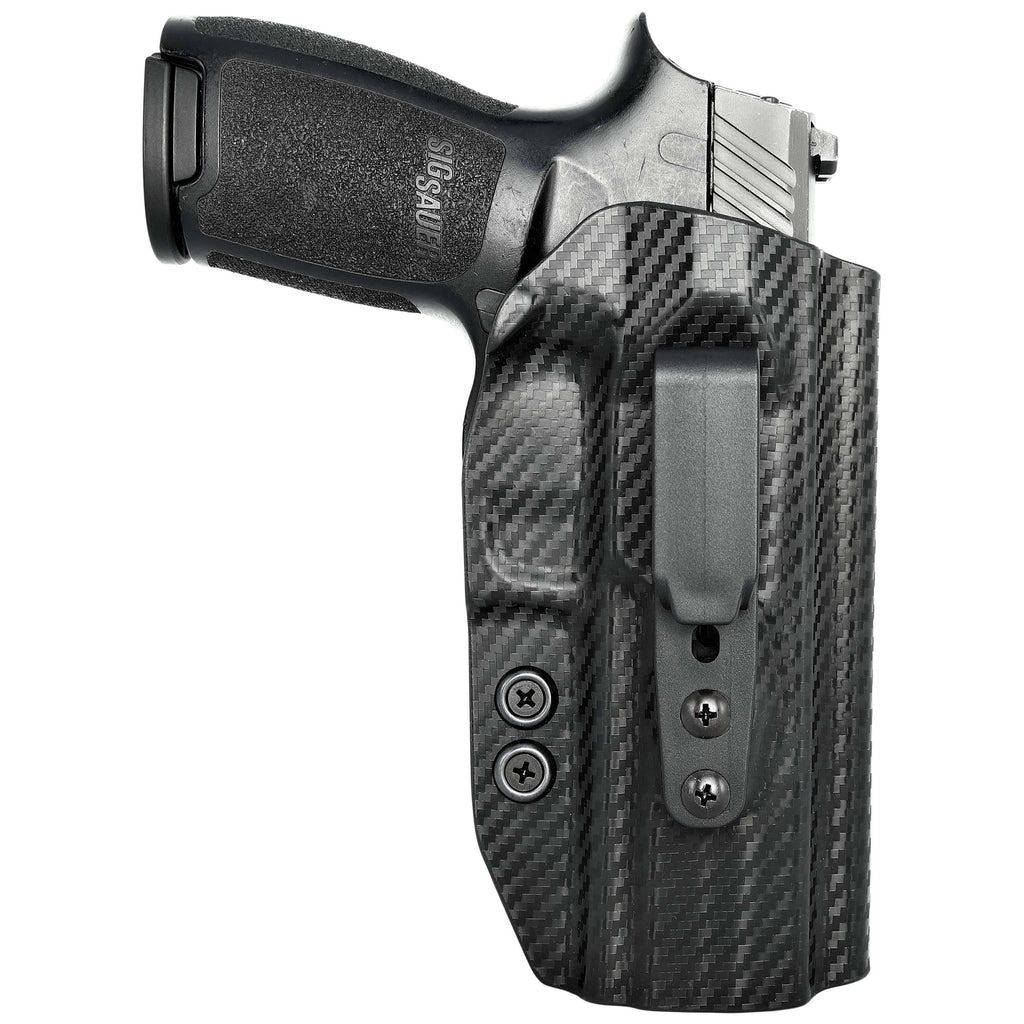 Carbon Fiber Black IWB Kydex Holster Q636