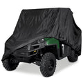 Black UTV Cover with Roll Cage 190T Polyester Storage Cover S229323