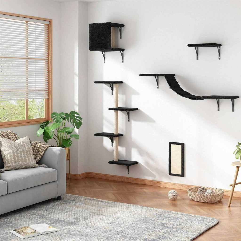 Wall Mounted Shelves Set Cat Tree S419