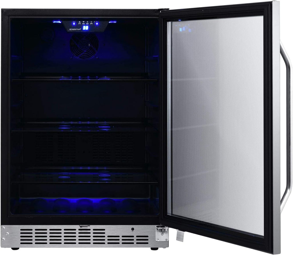 142 Can Built-In Beverage Cooler with Tinted Door D832761