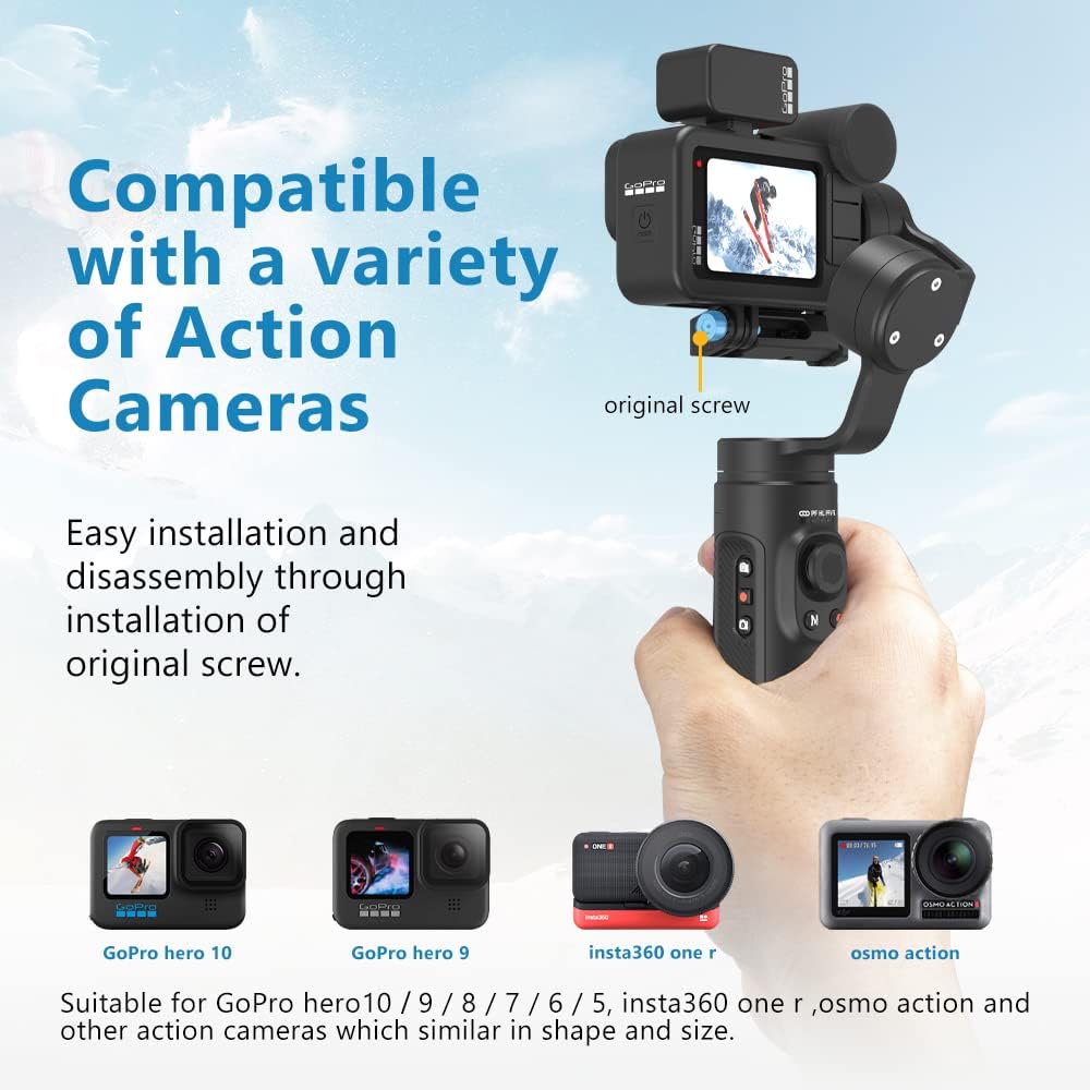 3-Axis Handheld Gimbal Stabilizer for Action Cameras I5543